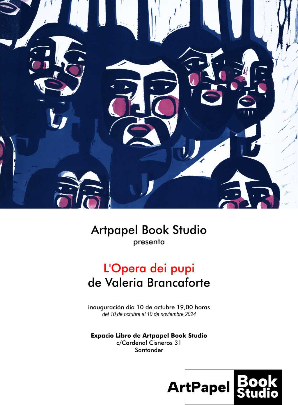 L’Opera dei Pupi de Valeria Brancaforte en Artpapel Book Studio desde el 10 de&nbsp;octubre